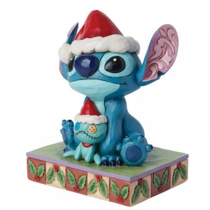 Stitch Pai Natal com Scrump Pai Natal: Disney Traditions