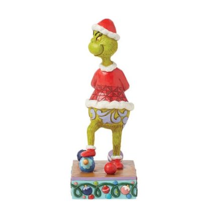 Figura Grinch a Pisar os Enfeites de Natal