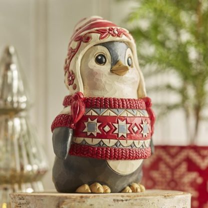 Pinguim em Camisola de Inverno: Heartwood Creek