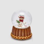 Globo de neve musical Duende Pasteleiro: Bolo
