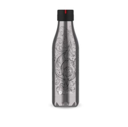 Garrafa Térmica 500ml Tattoo Cinza e Preta: Les Artistes