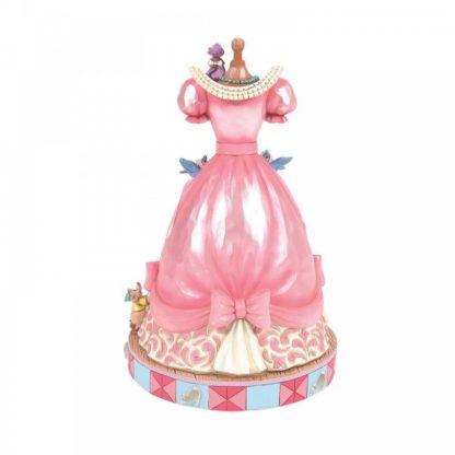 Vestido Cinderela Musical / Cinderella's Dress Musical Figurine: Disney Traditions