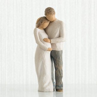 Figura Casal Gravidez "Home": Willow Tree