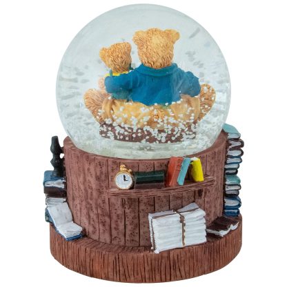 Globo de Neve Musical Ursinhos a Ler