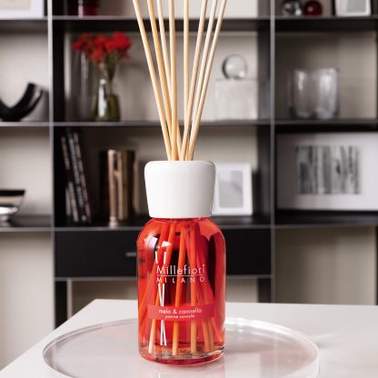 Mikado Difusor 250ml Mela & Cannella / Maçã e Canela: Millefiori Milano