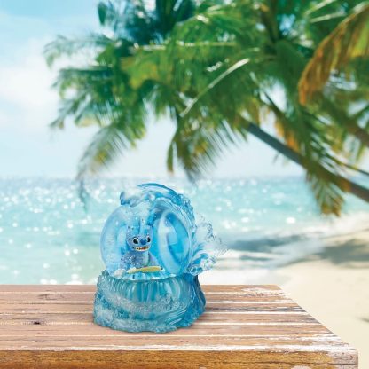 Globo de neve Stitch Surf Onda