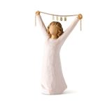 Figura Coragem 2025 Willow Tree: medalhinhas