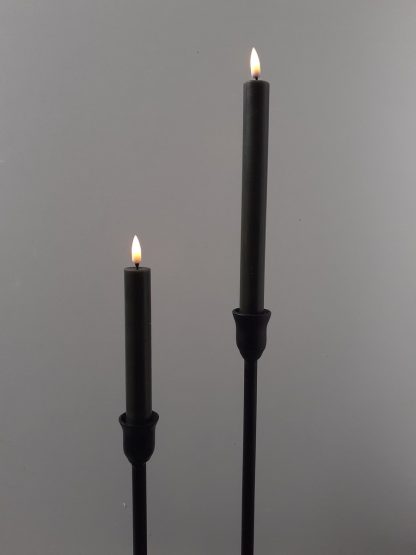 Pack 2 Velas Led Verde Escuro: 24cm X 2.2cm