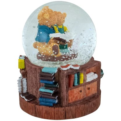 Globo de Neve Musical Ursinhos a Ler