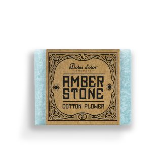 Amber Stone Cotton Flower / Flor de Algodão 25gr: Vegan e Natural