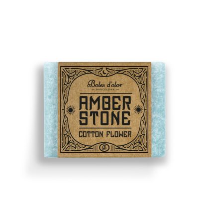 Amber Stone Cotton Flower / Flor de Algodão 25gr: Vegan e Natural