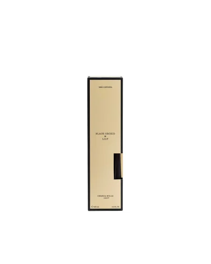 Difusor Mikado 100ml Cereria Mollá: Black Orchid & Lily (Orquídea e Lírio)