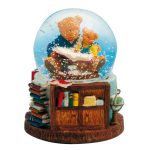Globo de Neve Musical Ursinhos a Ler