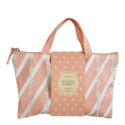 Bolsa Bain de Soleil com gessos, pendente e spray aroma Sorbet de Manga: Mathilde M.