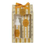 Coffret Fleur D'Oranger: 200ml creme leite corporal + 250ml gel de banho