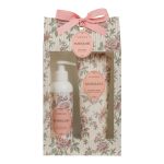 Coffret Marquise: 200ml creme leite corporal + 250ml gel de banho