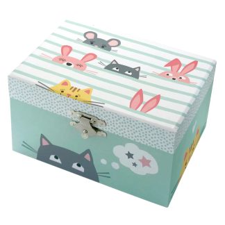 Caixa de música Gatinhos e Ratinhos