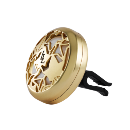 Difusor carro recarregável metálico cor Ouro Lolita + aroma Lolita Lempicka (intensidade 3 de 5)