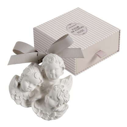 Decoração Gesso Angelots / Anjos aroma Flor de Algodão: Mathilde M.