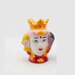 Mini Vaso 13cm Testa Siciliano ELA: EDG