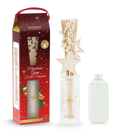 Difusor Mikado 100ml Mandarine Givrée / Mandarina Cristalizada: edição especial