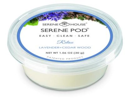 Disco pod 30gr Relax (óleos essenciais de lavanda e cedro): Serene House