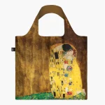 Saco reutilizável LOQI: "The Kiss", de Gustav Klimt