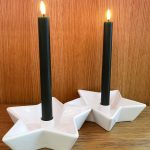 Pack 2 Velas Led Verde Escuro: 24cm X 2.2cm
