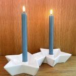 Pack 2 Velas Led Verde Jade: 24cm X 2.2cm