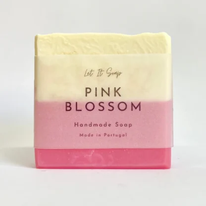 Sabonete artesanal Pink Blossom (made in Portugal)