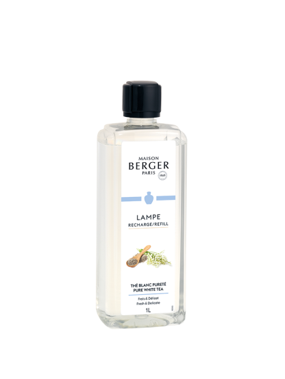 Fragrância 1lt Puro Chá Branco: lâmpada catalítica