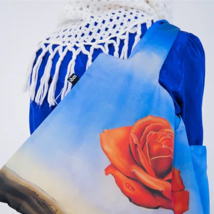 Saco reutilizável LOQI: Meditative Rose, de Salvador Dali
