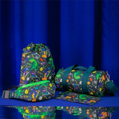 Bolsa tipo Estojo com zipper Dinossauros: especial crianças