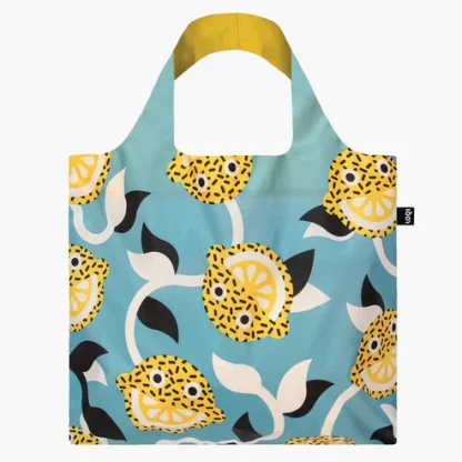 Saco reutilizável LOQI: "Lucky Lemons"