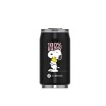 Lata Isotérmica 280ml Les Artistes: 100% Happy Snoopy Preta