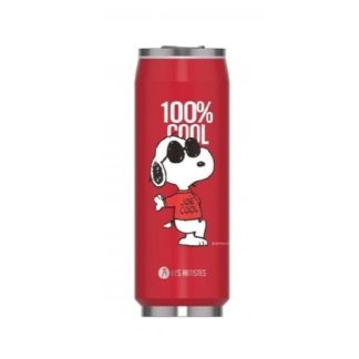 Lata Isotérmica 500ml Les Artistes: Cool Snoopy Vermelha