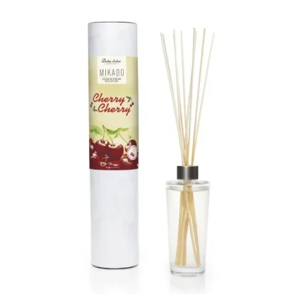 Mikado 200ml linha Ambients: Cherry Cherry / Cereja (frasco vidro)