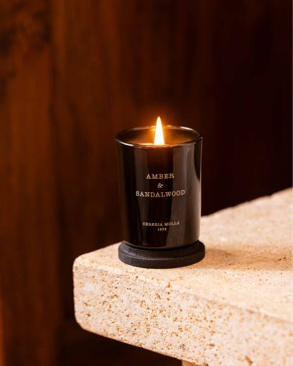 Vela Mini 70gr Cereria Mollá: Amber & Sandalwood