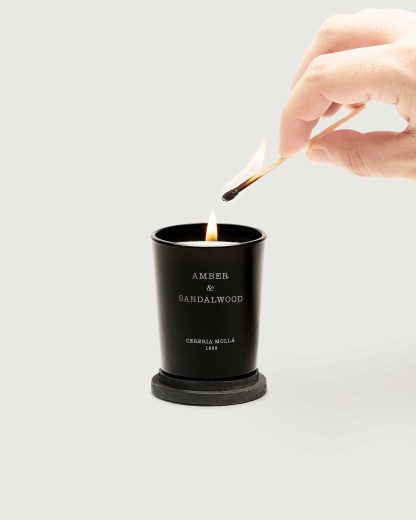 Vela Mini 70gr Cereria Mollá: Amber & Sandalwood