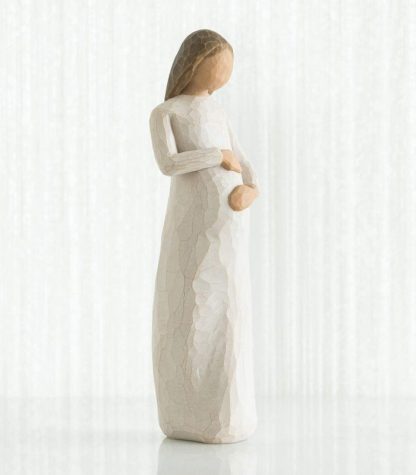 Figura Cuidado de Amor (grávida) - Willow Tree