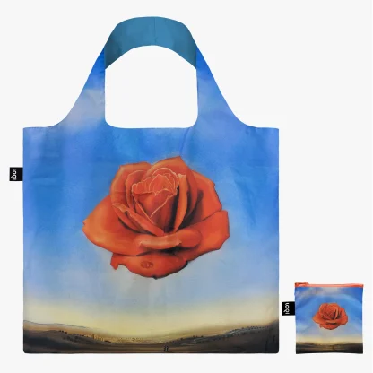 Saco reutilizável LOQI: Meditative Rose, de Salvador Dali