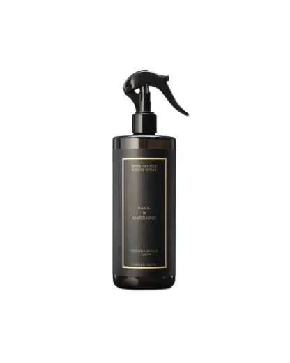 Spray Casa e Têxtil 500ml Cereria Mollá: Basil & Mandarin