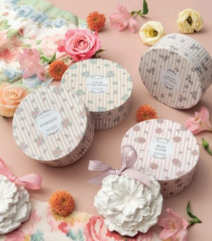 Flor grande em Gesso com Caixa aroma Marquise: Mathilde M.
