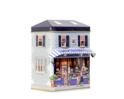 Lata 15cm Sweet Shop Azul