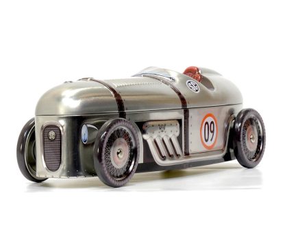 Lata Carro Corrida Cinzento "Racing Car"