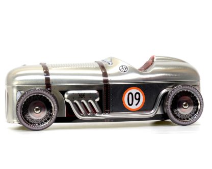 Lata Carro Corrida Cinzento "Racing Car"