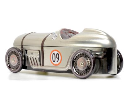 Lata Carro Corrida Cinzento "Racing Car"