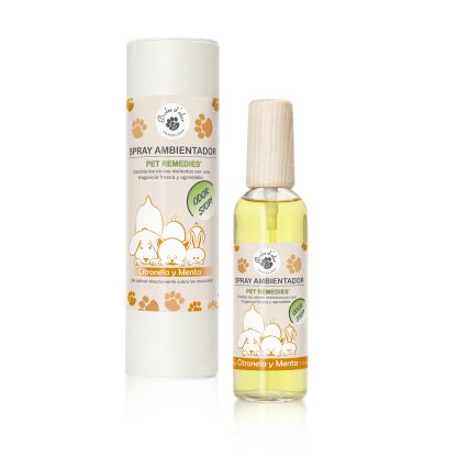 Spray ambientador Pet Remedies: Citronela e Menta