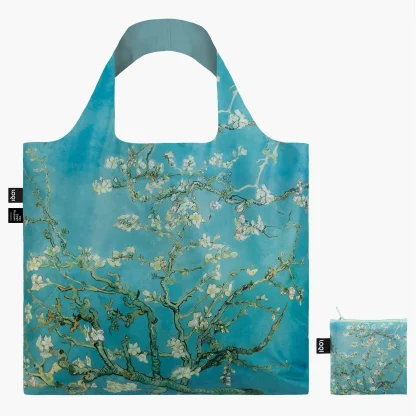 Saco reutilizável LOQI: "Almond Blossom", de Vincent van Gogh