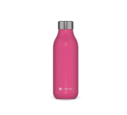 Garrafa Térmica 500ml 2.0 Inox Les Artistes: Rosa Hollywood